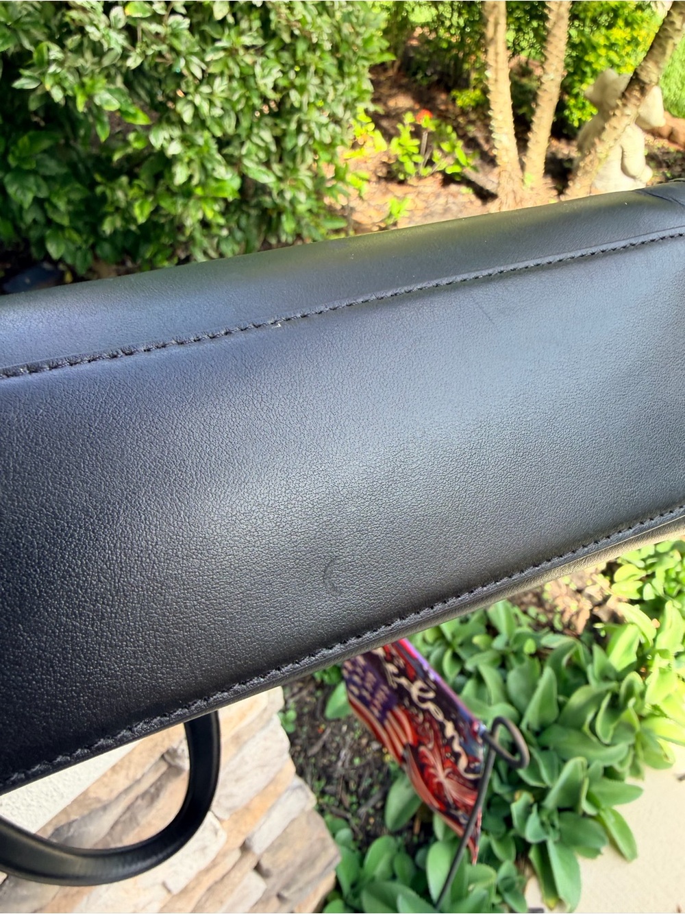 Coach C9442 Large Tote Black Signature Canvas Leather Crossbody Bag $398 - Picture 13 of 13